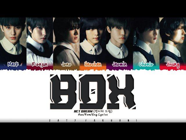 NCT DREAM (엔시티 드림) - 'BOX' Lyrics [Color Coded_Han_Rom_Eng]