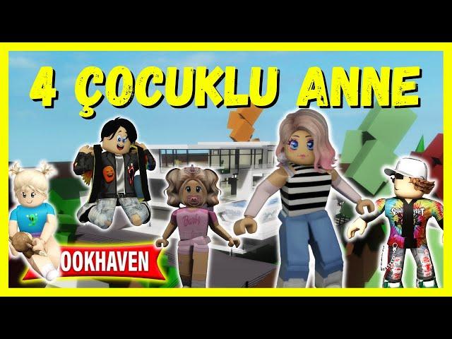 4 ÇOCUKLU ANNE ALEYNAROBLOX BrookhavenRP AYŞEM ECE ARI