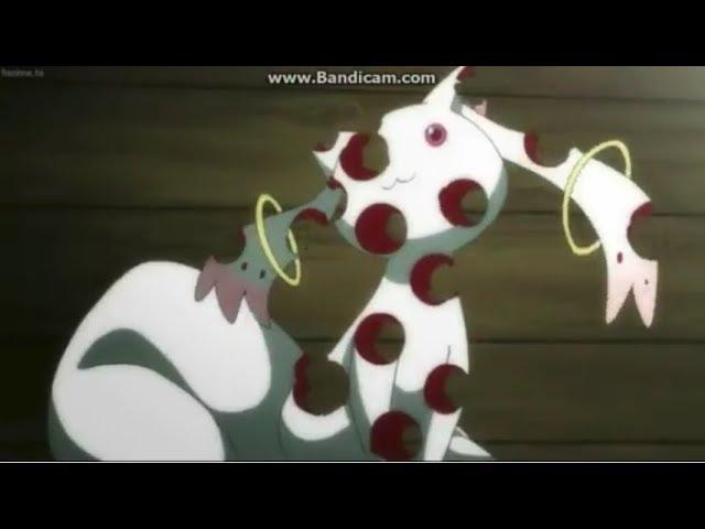 Mahou Shoujo MadokaMagica - Kyubey's Injuries Compilation