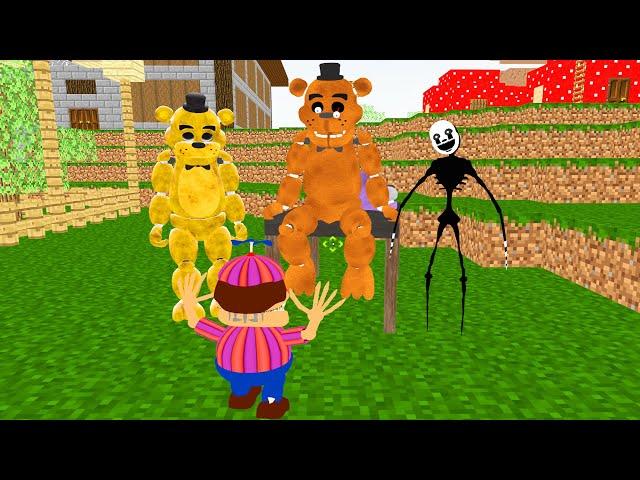 АНИМАТРОНИКИ ИЩУТ НАС НА ОСТРОВЕ МАЙНКРАФТ FNAF COOP ГАРРИС МОД ► Garry's Mod