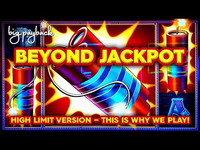 BEYOND JACKPOT! Eureka Reel Blast Slot - HIGH LIMIT VERSION!