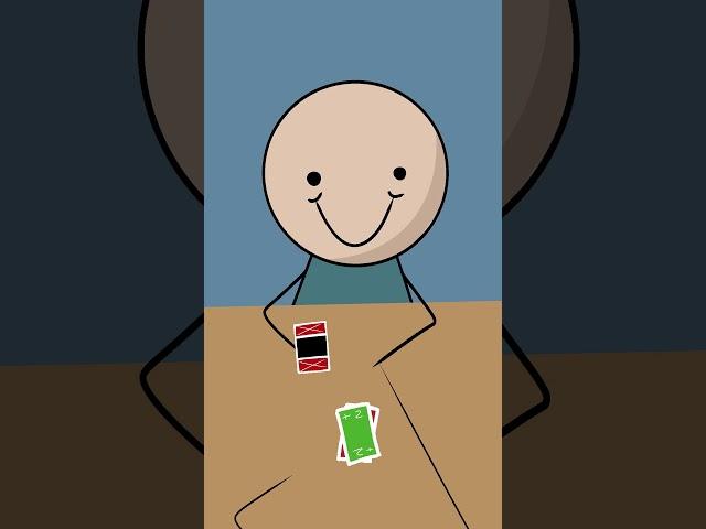 When you play in UNO ! #shorts #funnyshorts #animation #uno