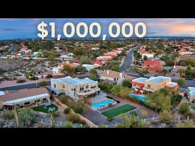 Come INSIDE this Million Dollar Mansion & Backyard! | Phoenix Homes For Sale | Phoenix Real Estate