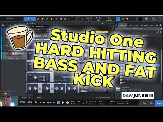 Hard Hitting Bass and Fat Kick in Studio One