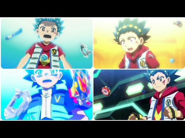 All Valtryek Burst Finishes in Beyblade Burst Season 1-6