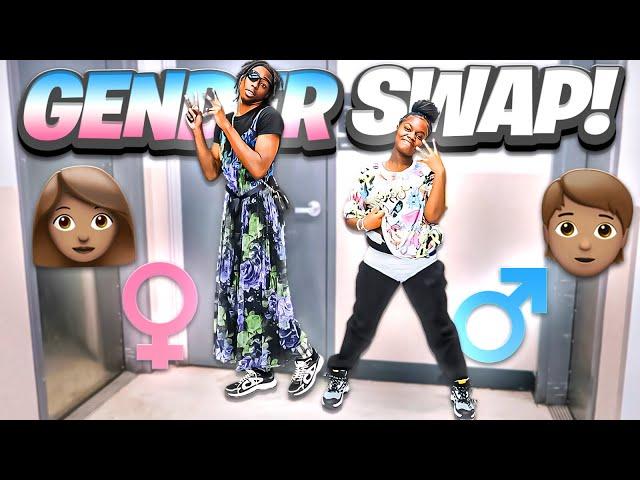 ME AND VONTE SWAPPED GENDERS FOR 24 HOURS!!  *Walmart Edition*