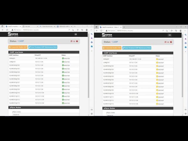 Advanced Lab environment - 09 Setup secondary pfsense node for HA