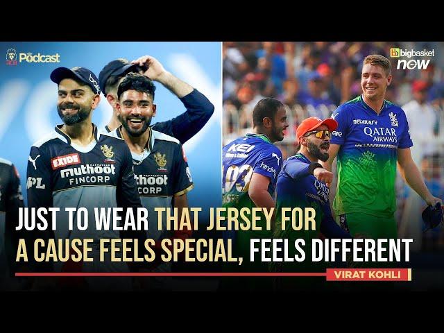 Virat Kohli on RCB's Go Green & Tribute to Covid Warriors Match Kits | RCB Podcast