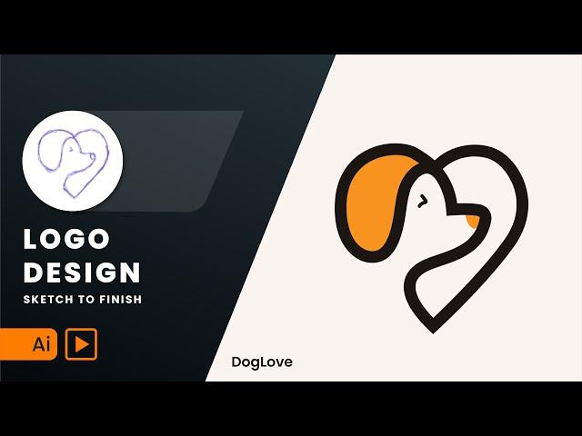 Logo design Process | Logo Design Tutorial | Adobe Illustrator Tutorial