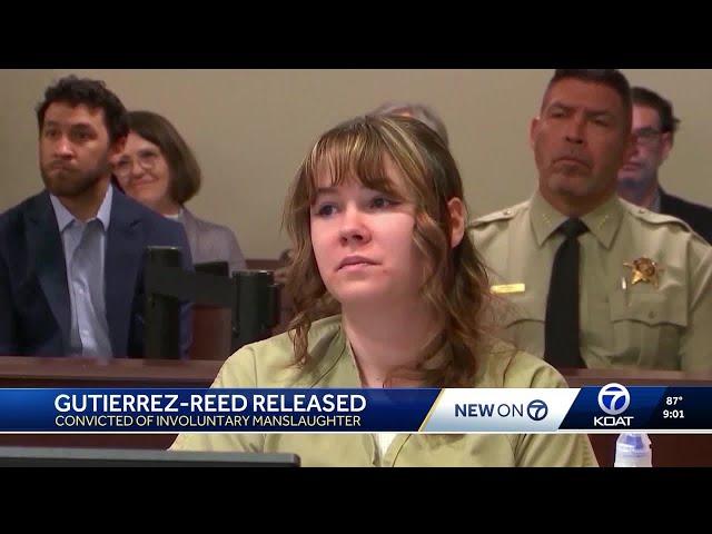 Hannah Gutierrez-Reed released from prison