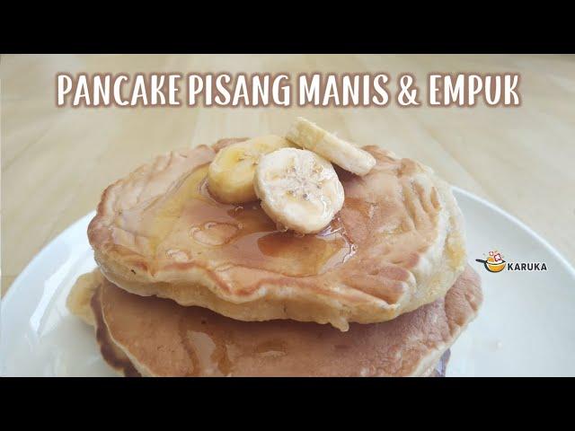 MEMBUAT PANCAKE PISANG TEFLON - TAKARAN SENDOK