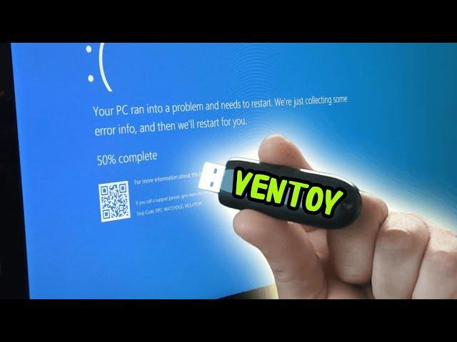 The LAST flash drive you will ever need! Ventoy FULL walk-thru and review!