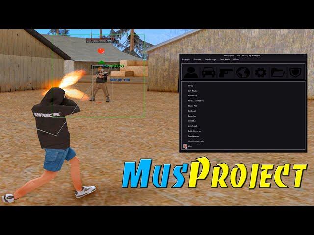 MUS PROJECT - MULTICHEAT / AIM / AUTOSHOT / CBUG / EXTRAWS / SENSFIX / INVIS / TROLLS / WH /GTA SAMP