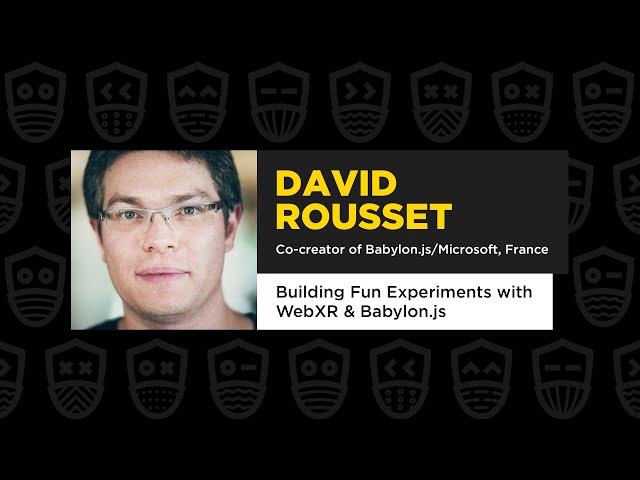 Building Fun Experiments with WebXR & Babylon.js – David Rousset, JS GameDev Summit 2022