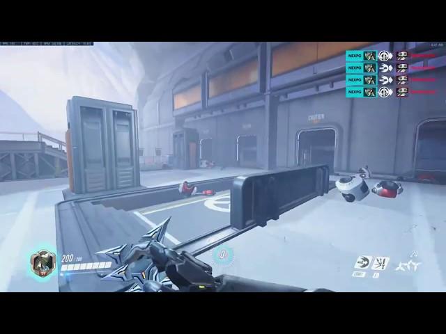 Ghost dash practice Genji (WATER practice range track)