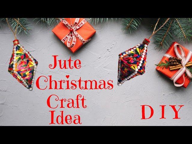 How to Make Christmas Ornament ️ using Jute Twine