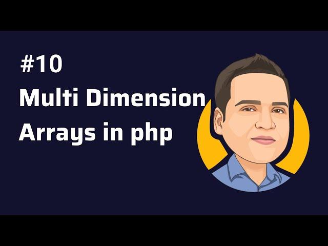 Multidimensional Array PHP - php arrays tutorial english