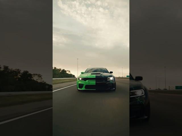 Your daily dose of Dodge supercharged madness #dodge #hellcat #muscle #car #america #viral #shorts