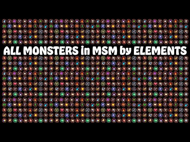 All 447 Monsters Compilation in My Singing Monsters by Elements | All Sounds & Animations