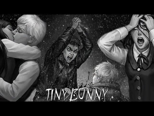 "Tiny Bunny" (Зайчик) - Полное прохождение 4 эпизода! - Спасли Катю! (Без комментариев)