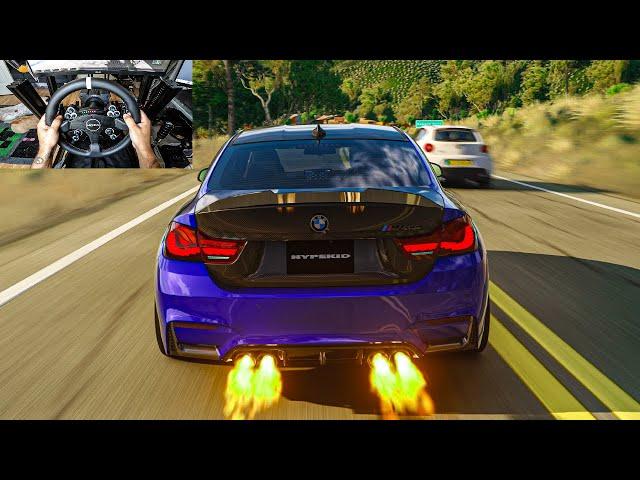 Best 805HP BMW F82 M4 CS Sound Mod - Assetto Corsa | Moza R9