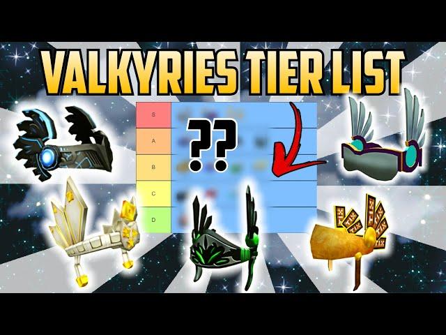 Valkyries in Roblox Tier List | Best Valkries