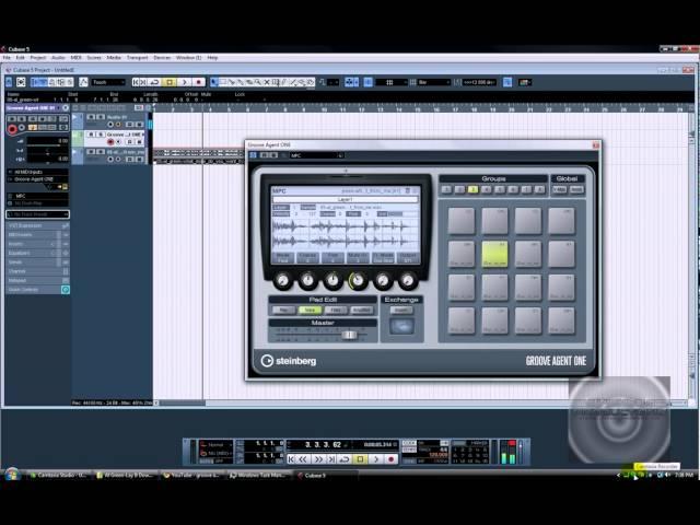 Chopping a sample in Cubase 5, Groove Agent One