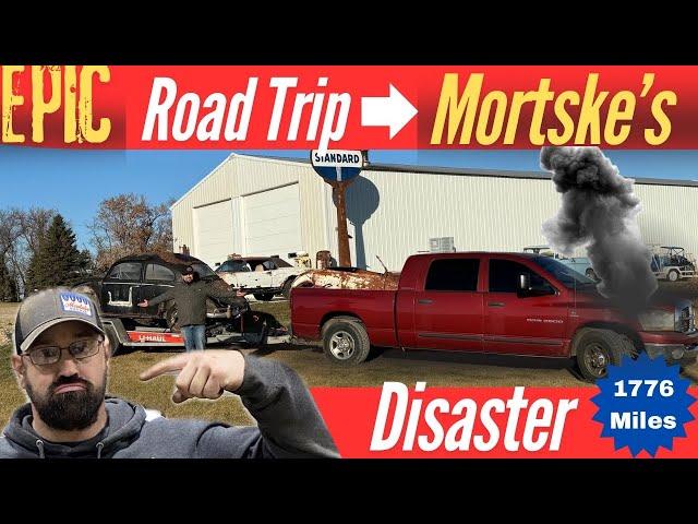 Road Trip + Mortske Repair - New Projects! + Broke Down & Stranded.  Epic Adventure.