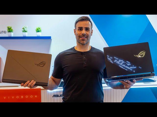 NEW Gaming Laptops from ASUS! // CES 2025, RTX 5090 & RTX 5070