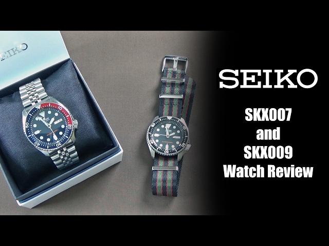 Seiko SKX007 and SKX009 Review