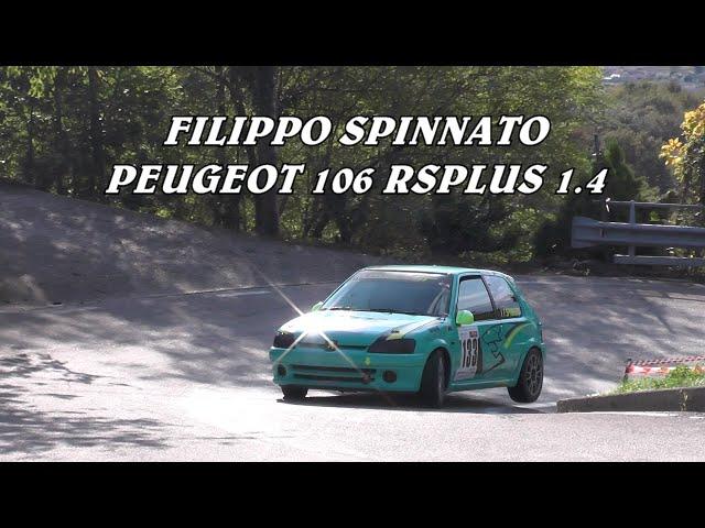 SALITA CIVIDALE - CASTELMONTE 2024 | FILIPPO SPINNATO | PEUGEOT 106 RSPLUS 1400 | BY BELLUNOVIDEO