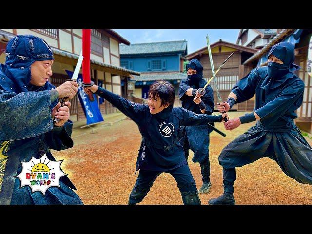 Ryan filmed Ninja Action Movie in Japan!