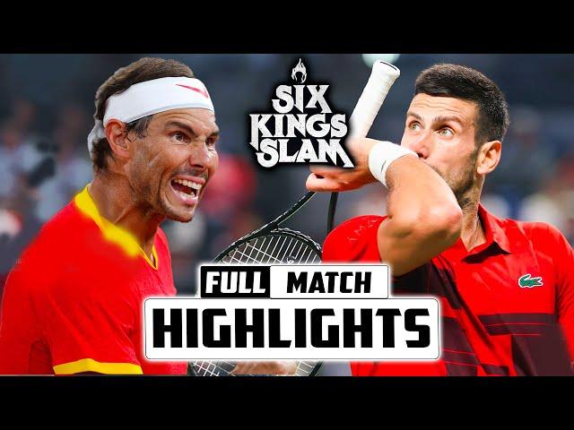 Novak Djokovic vs Rafael Nadal Highlights - Six Kings Slam 2024