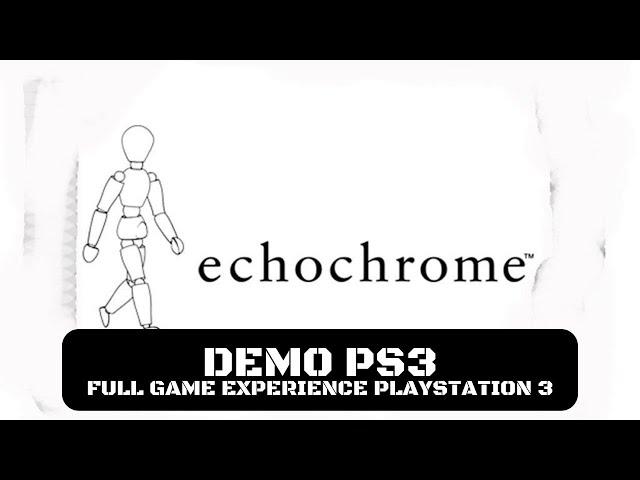 Echochrome Demo PS3 | Full Game Experience PlayStation 3 | VictaTheDragon