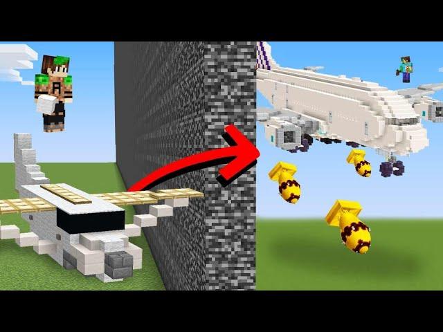 I Cheated with PLANES in Minecraft Build Battle