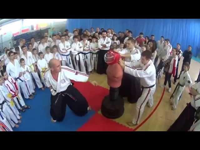 KOSHIKI KARATE - Shihan Oleg Eston helmet crash-test