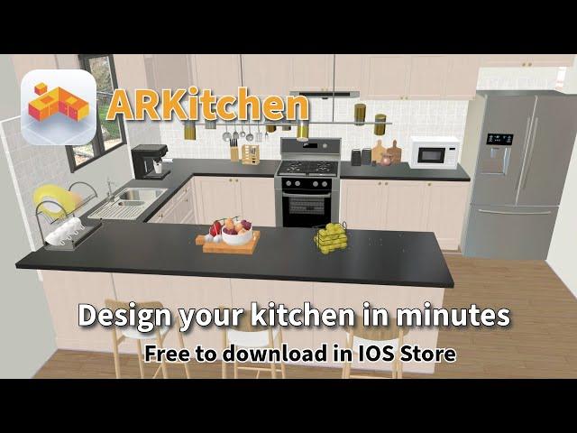 ARKitchen - Free IOS Kitchen Design App. Design Your New Kitchen in Minutes