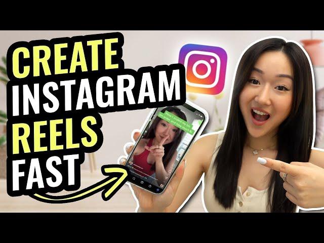 How to Create IG Reels FAST (16 videos in one DAY?!)