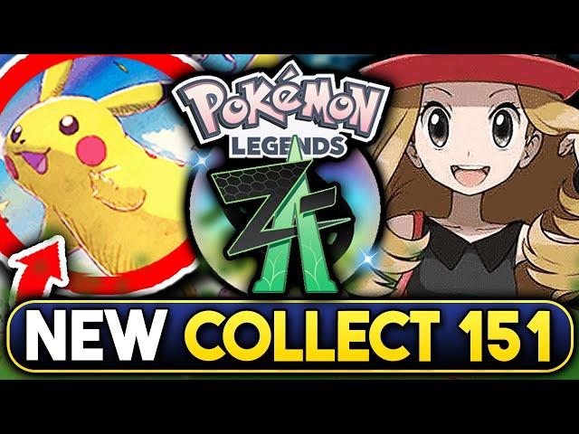 POKEMON NEWS! COLLECT 151 ANNOUNCED! 21 NEW Z-A MEGAS, PRE ORDER BONUSES & RELEASE DATE RUMORS!