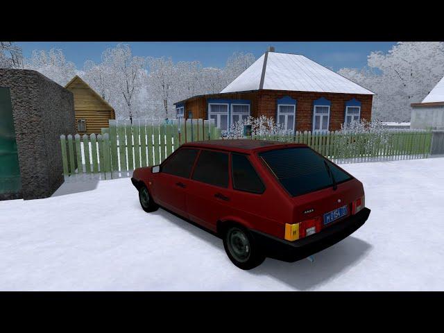 Тест-драйв ВАЗ 2109 - Спокойная езда - City Car Driving