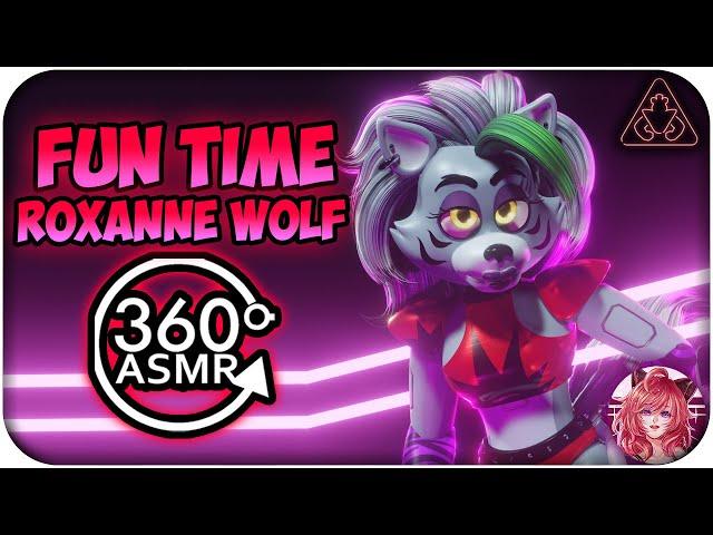 Fun Time With Roxanne Wolf~ [360º VR ASMR] | FNAF: Security Breach 360 VR