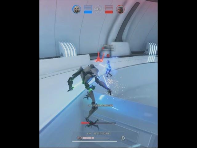 GRIEVOUS handing out some CLANKER SPECIALS! Battlefront 2 DUELS 1v1 #shorts #pc #starwars #ps5