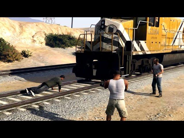GTA V Trevor And Franklin Kills Lamar