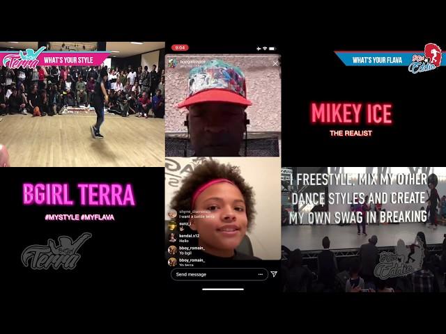 Bgirl Terra Speaks Breaking & More with Mikey Ice 2020