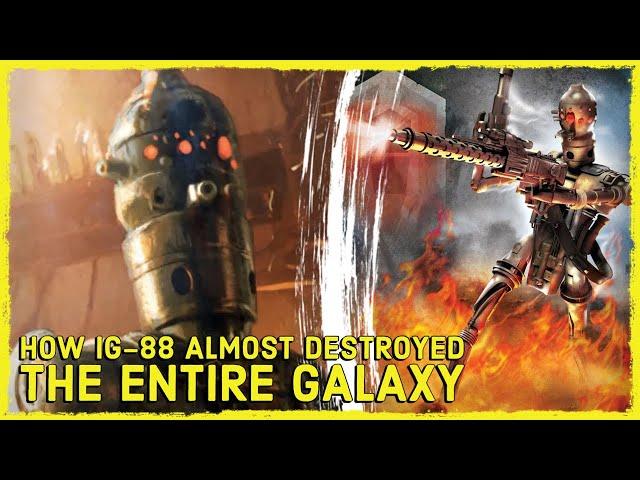 How IG-88 Almost DESTROYED The ENTIRE GALAXY [Star Wars Legends Lore Explained]