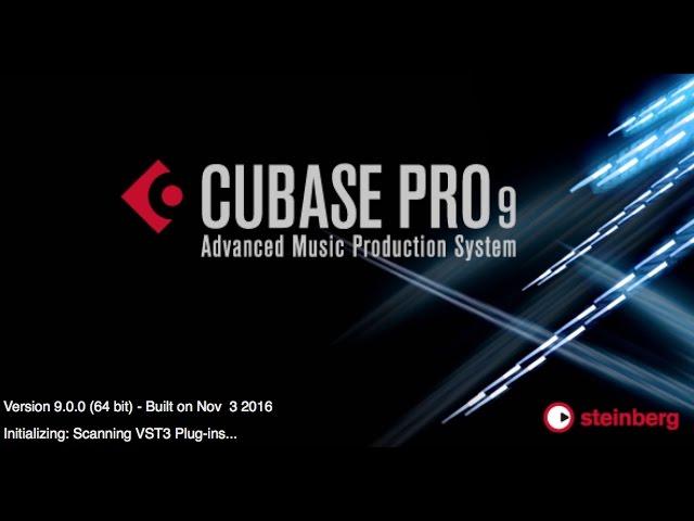 Installing & Running Cubase Pro 9 for the 1st time !