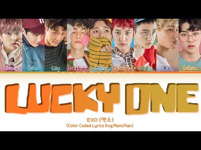 EXO "Lucky One" (엑소 "Lucky One" 가사)(Color Coded Lyrics)