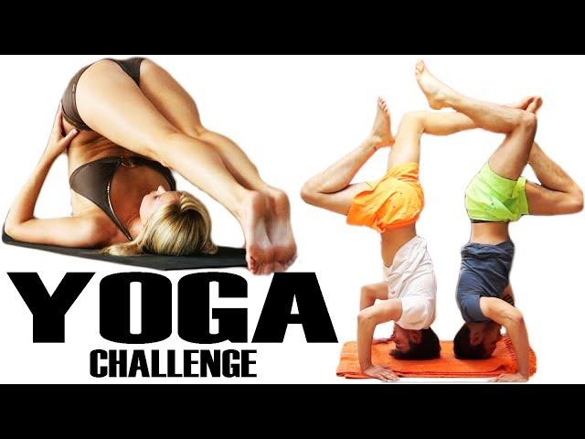 COUPLES YOGA CHALLENGE FAIL