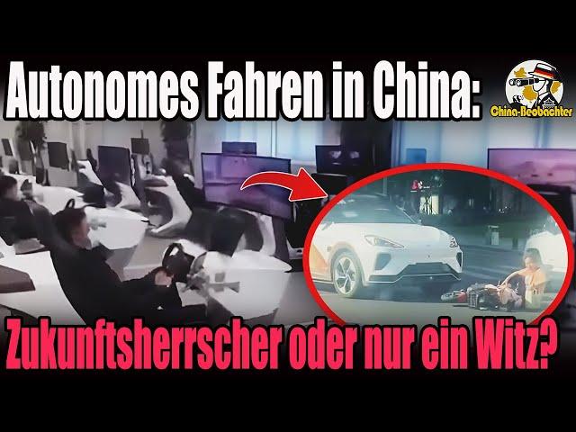 Autonomes Fahren in China: Zukunftsherrscher oder nur ein Witz? |China-Beobachter