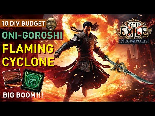 【10 Div Full-Unique】The Flaming Cyclone goes ZOOM & BOOM! (ft. Oni-Goroshi) FUN Spin2Win! 3.24